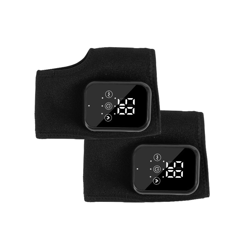 Electric Heating Ankle Massage Belt Protection Warm Hot Compress Ankle Heel Ankle Joint Massage Cordless Design Electric Hot Compress Massage